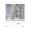 Počítačová skriňa Darkflash DB330M biela v2 s tromi predinštalovanými ventilátormi, podpora micro-ATX/mATX