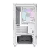 Počítačová skriňa Darkflash DB330M biela v2 s tromi predinštalovanými ventilátormi, podpora micro-ATX/mATX