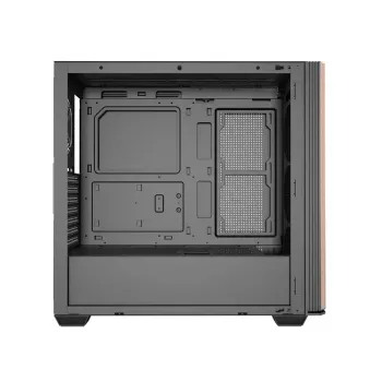 ATX počítačová skriňa Darkflash DS900WS — Midi Tower, bez ventilátorov, čierna