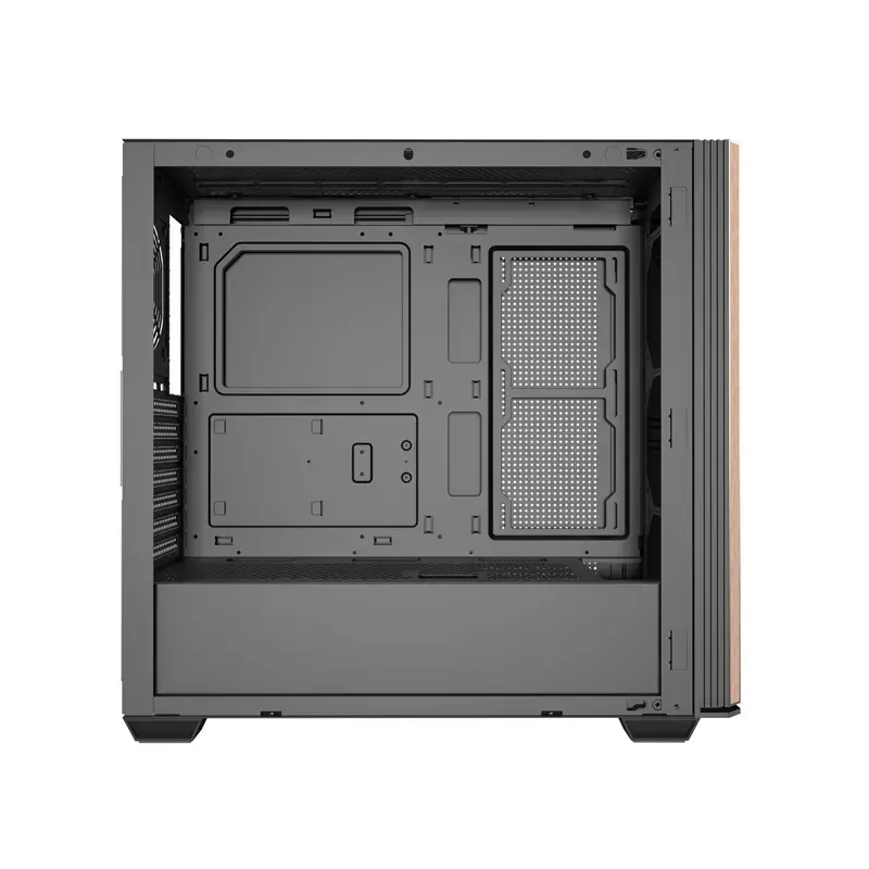ATX počítačová skriňa Darkflash DS900WS — Midi Tower, bez ventilátorov, čierna