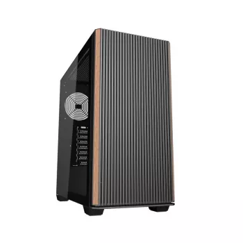 ATX počítačová skriňa Darkflash DS900WS — Midi Tower, bez ventilátorov, čierna