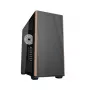 ATX počítačová skriňa Darkflash DS900WS — Midi Tower, bez ventilátorov, čierna