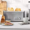 Hriankovač Gastroback Design Pro 4S 2 plátky 1500 W čierny nerez
