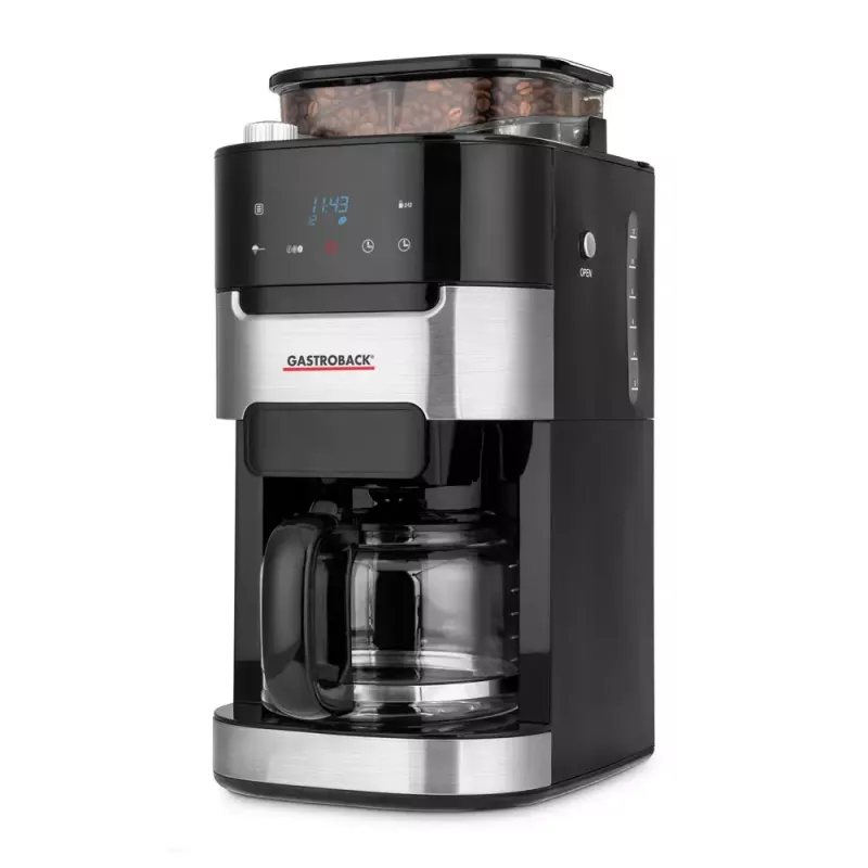 Filtračný kávovar Gastroback 1,5 l Grind & Brew Pro