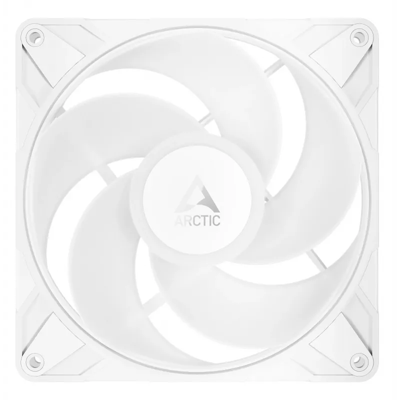ARCTIC Freezer P14 Pro Reverse A-RGB (White) – 3 Pack – 140 mm A-RGB PWM ventilátor s rozbočovačom káblov