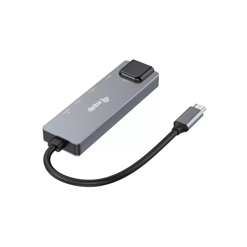 Equip 5-in-1 multifunkčný adaptér, 2,5GbE, USB-A x 2, USB-C x 1, USB-C, 100W USB PD