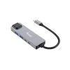 Equip 5-in-1 multifunkčný adaptér, 2,5GbE, USB-A x 2, USB-C x 1, USB-C, 100W USB PD