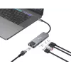 Equip 5-in-1 multifunkčný adaptér, 2,5GbE, USB-A x 2, USB-C x 1, USB-C, 100W USB PD