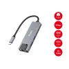 Equip 5-in-1 multifunkčný adaptér, 2,5GbE, USB-A x 2, USB-C x 1, USB-C, 100W USB PD
