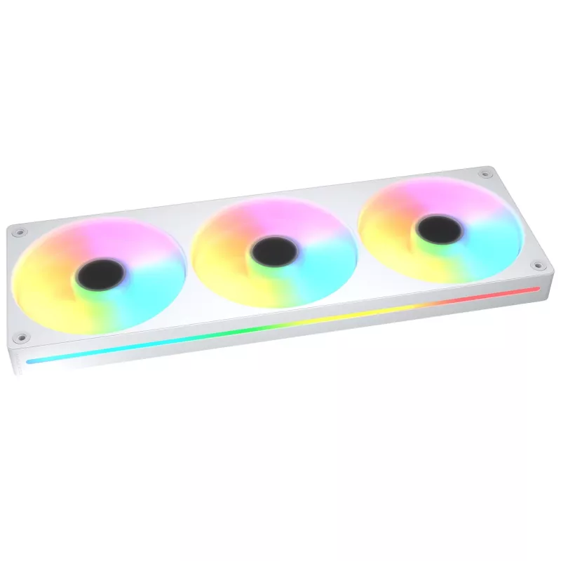 Ventilátor COUGAR Unity360-FB Single-Frame 360 ARGB PWM Forward, 120 mm, 700–2500 RPM, FDB, biely
