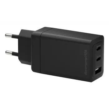 dbramante1928 re-charge IT EU nástenná nabíjačka – 2× USB‑C 65W + 1× USB‑A, interiér, AC, čierna