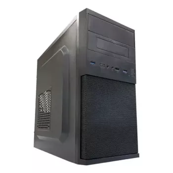 PC Micro Tower skriňa LC-Power 2004MB-V3, Micro-ATX/Mini-ITX, čierna, napájací zdroj hore, podporuje 2×3,5 palca + 2×2,5 palca, USB 3.2 Gen1