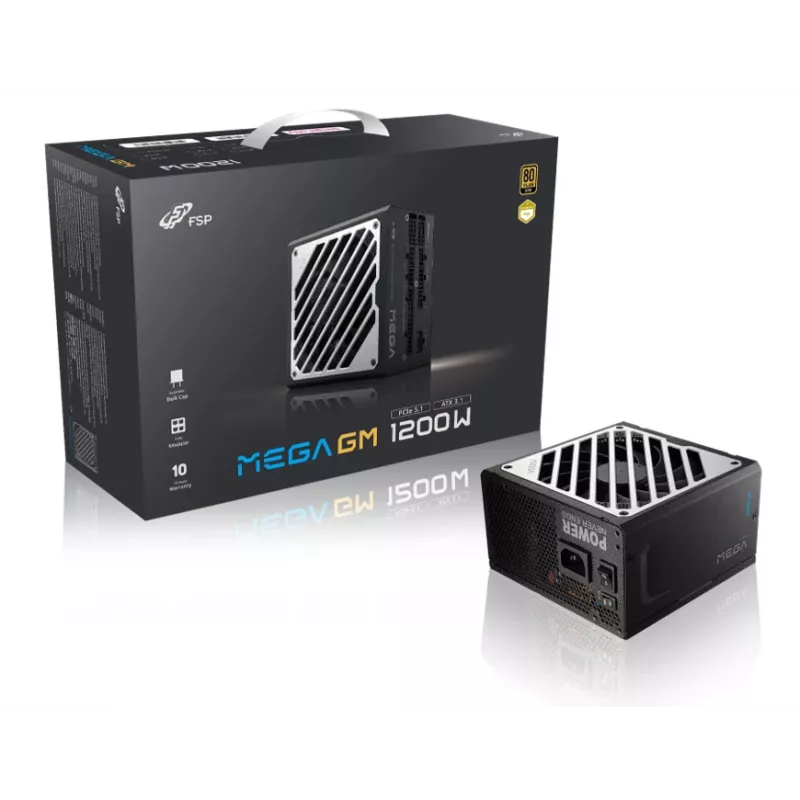 FSP MEGA GM 1200W napájací zdroj ATX ATX3.1 čierny
