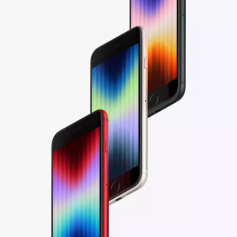 Smartphone Apple iPhone SE 4.7 inch (11,9 cm) Dual SIM A15 5G 256 GB čierny IP67