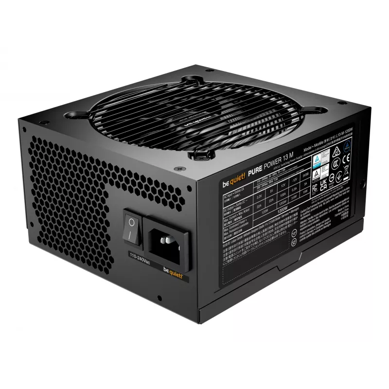 be quiet Pure Power 13 M | 1200W napájací zdroj 20+4 pin ATX ATX čierna
