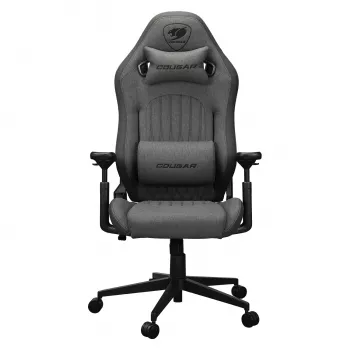 Univerzálna gaming stolička Cougar CGR-EPF-ROG — čierna/sivá, min. výška 125 cm, sedacia plocha 710×670 mm, max. 120 kg
