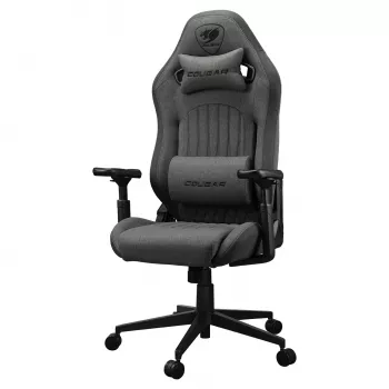Univerzálna gaming stolička Cougar CGR-EPF-ROG — čierna/sivá, min. výška 125 cm, sedacia plocha 710×670 mm, max. 120 kg