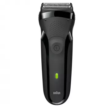 Braun Series 3 301s fóliový holiaci strojček zastrihávač čierna