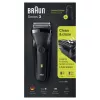 Braun Series 3 301s fóliový holiaci strojček zastrihávač čierna
