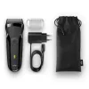 Braun Series 3 301s fóliový holiaci strojček zastrihávač čierna