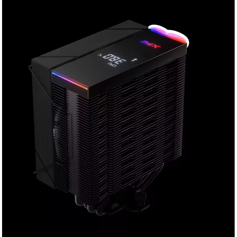 XPG MAESTRO PLUS 42SA CPU vzduchový chladič, vzduchový chladič, 12 cm, čierna