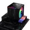 XPG MAESTRO PLUS 62DA CPU vzduchový chladič, vzduchový chladič, 12 cm, čierna
