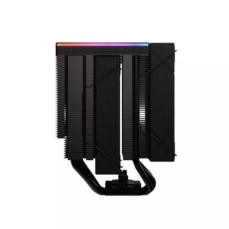 XPG MAESTRO PLUS 62DA CPU vzduchový chladič, vzduchový chladič, 12 cm, čierna