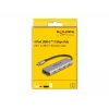 DeLOCK USB hub 5 Gbps 4 porty USB Type-C sivý kov