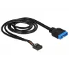 Interný USB kábel DeLOCK 83777 0,6 m konektor samec na konektor samica