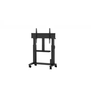Pojazdná základňa Yealink MB-FS-Lift – stojan na podlahu, čierna, nosnosť 87 kg, 600 × 1100 mm