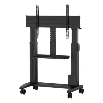 Pojazdná základňa Yealink MB-FS-Lift – stojan na podlahu, čierna, nosnosť 87 kg, 600 × 1100 mm