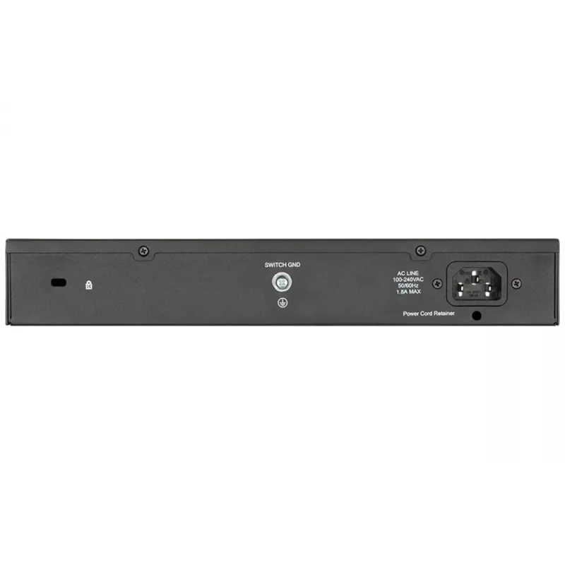 D-Link DGS-1100-18PV2 sieťový switch Managed L2 Gigabit Ethernet (10/100/1000) Power over Ethernet (PoE) 1U čierny