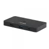 KVM switch club 3d Dual USB-C to HDMI, 2-portový, 4K UHD 3840x2160, USB-C konzola, 65W PD, čierny
