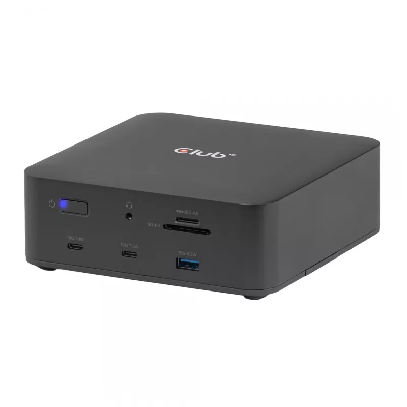 Dokovacia stanica CLUB3D CSV-2562 Thunderbolt 5, M.2 SSD, 2×HDMI 8K60Hz, 180W, 120 Gbit/s