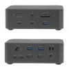 Dokovacia stanica CLUB3D CSV-2562 Thunderbolt 5, M.2 SSD, 2×HDMI 8K60Hz, 180W, 120 Gbit/s