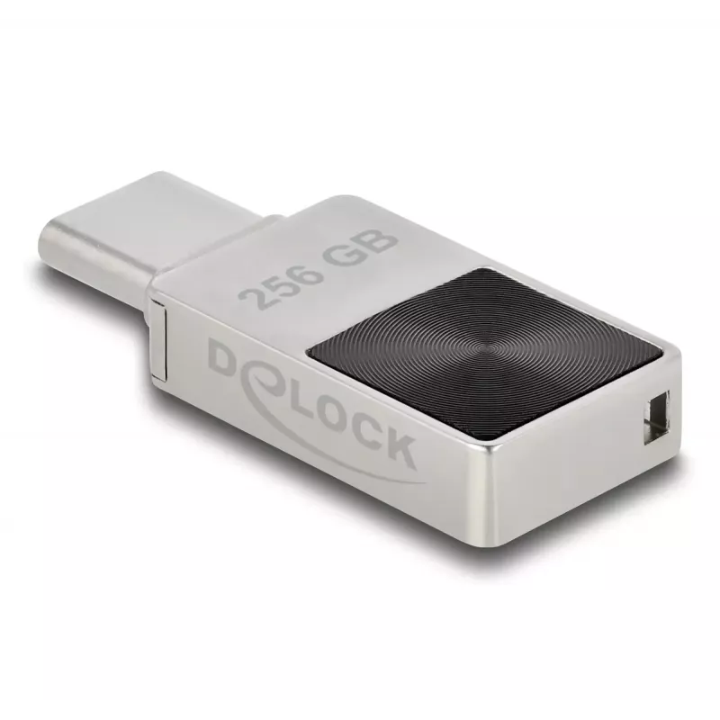 USB flash disk DeLOCK 256GB USB-C 3.2 Gen 1 kovové puzdro