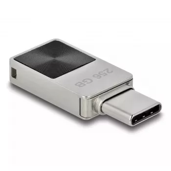 USB flash disk DeLOCK 256GB USB-C 3.2 Gen 1 kovové puzdro