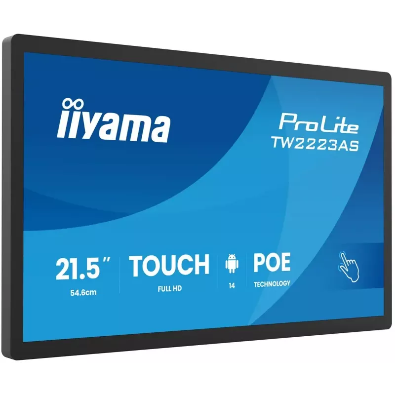 Monitor IIYAMA TW2223AS-B3P 21,5 palca (55,0 cm) M-Touch USB-C Android 16:9
