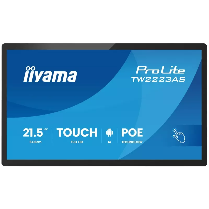 Monitor IIYAMA TW2223AS-B3P 21,5 palca (55,0 cm) M-Touch USB-C Android 16:9