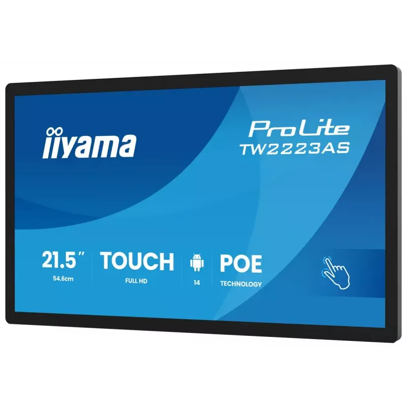 Monitor IIYAMA TW2223AS-B3P 21,5 palca (55,0 cm) M-Touch USB-C Android 16:9