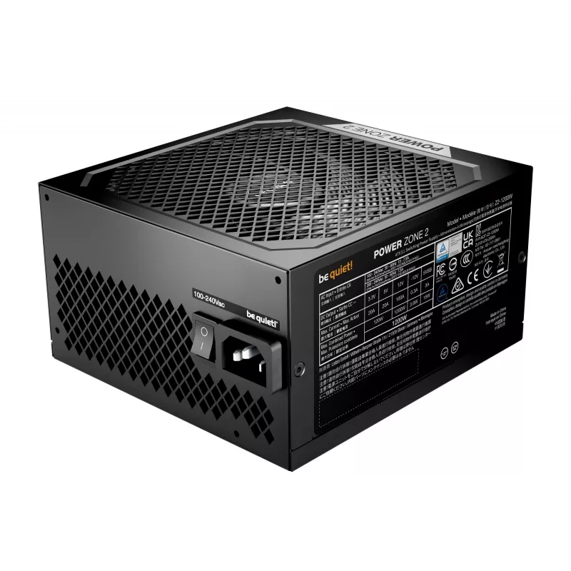 be quiet POWER ZONE 2 | 1200 W napájací zdroj 20+4-pin ATX ATX čierny