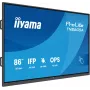 iiyama TN8605A-B1AG Signage displej interaktívny plochý displej 2,17 m (85,6 palca) 500 cd/m² 4K Ultra HD čierny dotyková obrazovka