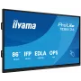 Interaktívny plochý displej IIYAMA TE8613A-B2AG 85,6 palca (2,17 m) 4K UHD, 500 cd/m², Wi‑Fi, Android, 24/7