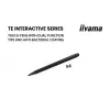 Interaktívny plochý displej IIYAMA TE8613A-B2AG 85,6 palca (2,17 m) 4K UHD, 500 cd/m², Wi‑Fi, Android, 24/7