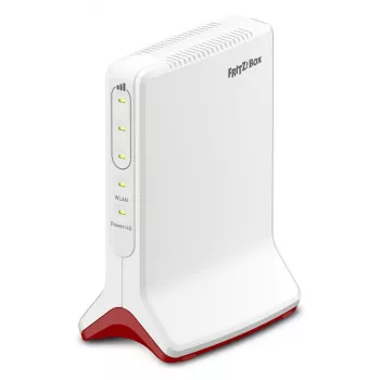 Box FRITZ 6825 4G WLAN router Gigabit Ethernet Single-Band (2,4 GHz) biela