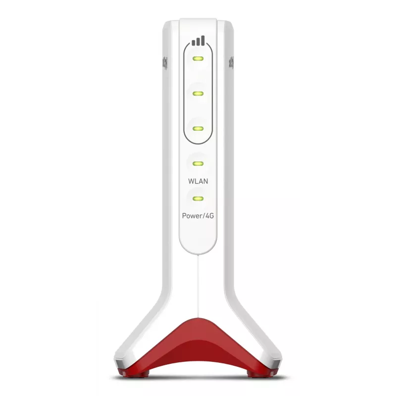 Box FRITZ 6825 4G WLAN router Gigabit Ethernet Single-Band (2,4 GHz) biely