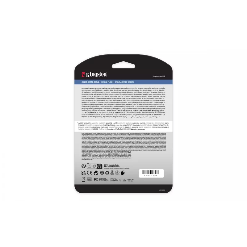 Kingston Technology 240G DC2000B PCIe 4.0 M.2 2280 Enterprise SSD (bez chladiča)