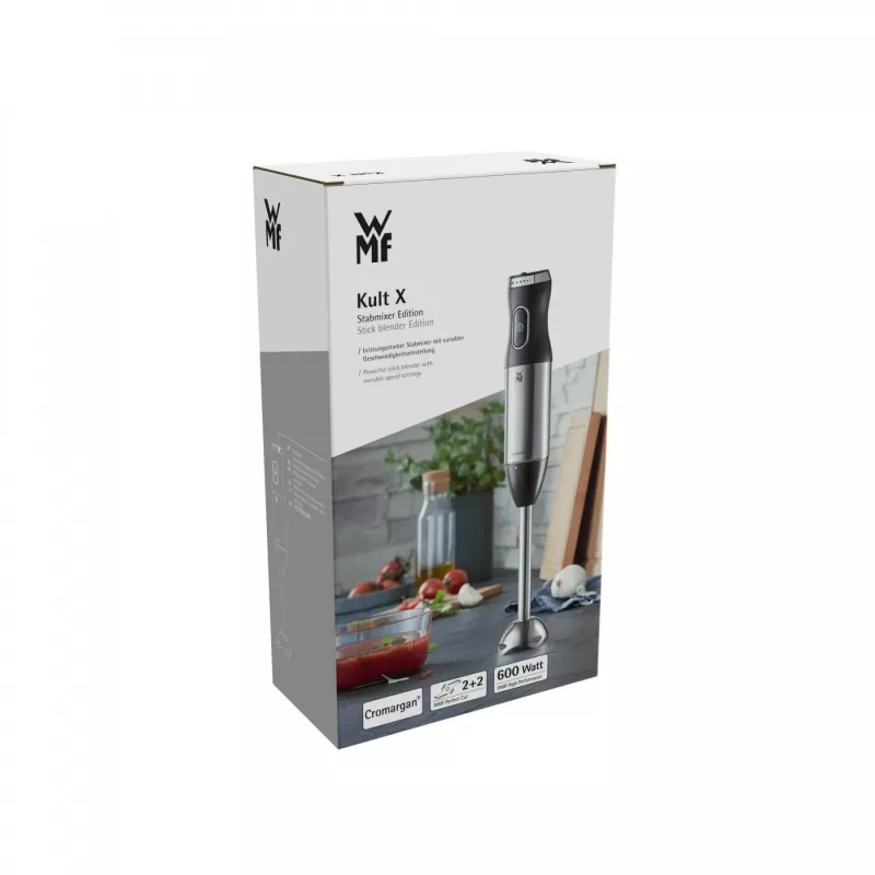 WMF Kult X 04165500 tyčový mixér 600 W čierna, metalická