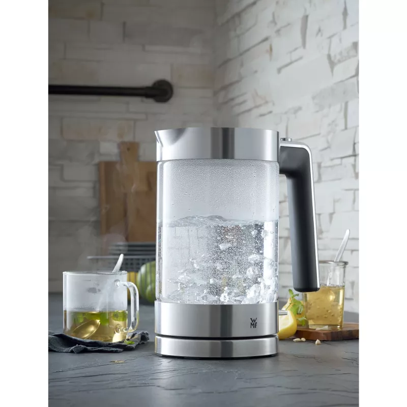 WMF Lono 0413150011 elektrická rýchlovarná kanvica 1,7 l 3000 W chróm, transparentná