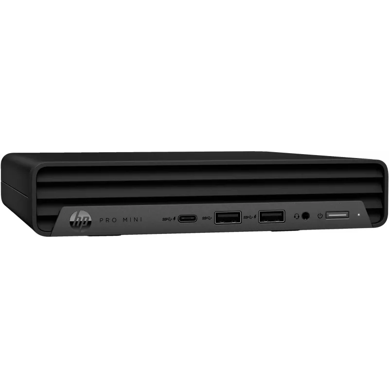 HP Pro Mini 400 G9 Intel® Core™ i3 i3-13100T 8 GB DDR4-SDRAM 256 GB SSD Windows 11 Pro Mini PC čierna